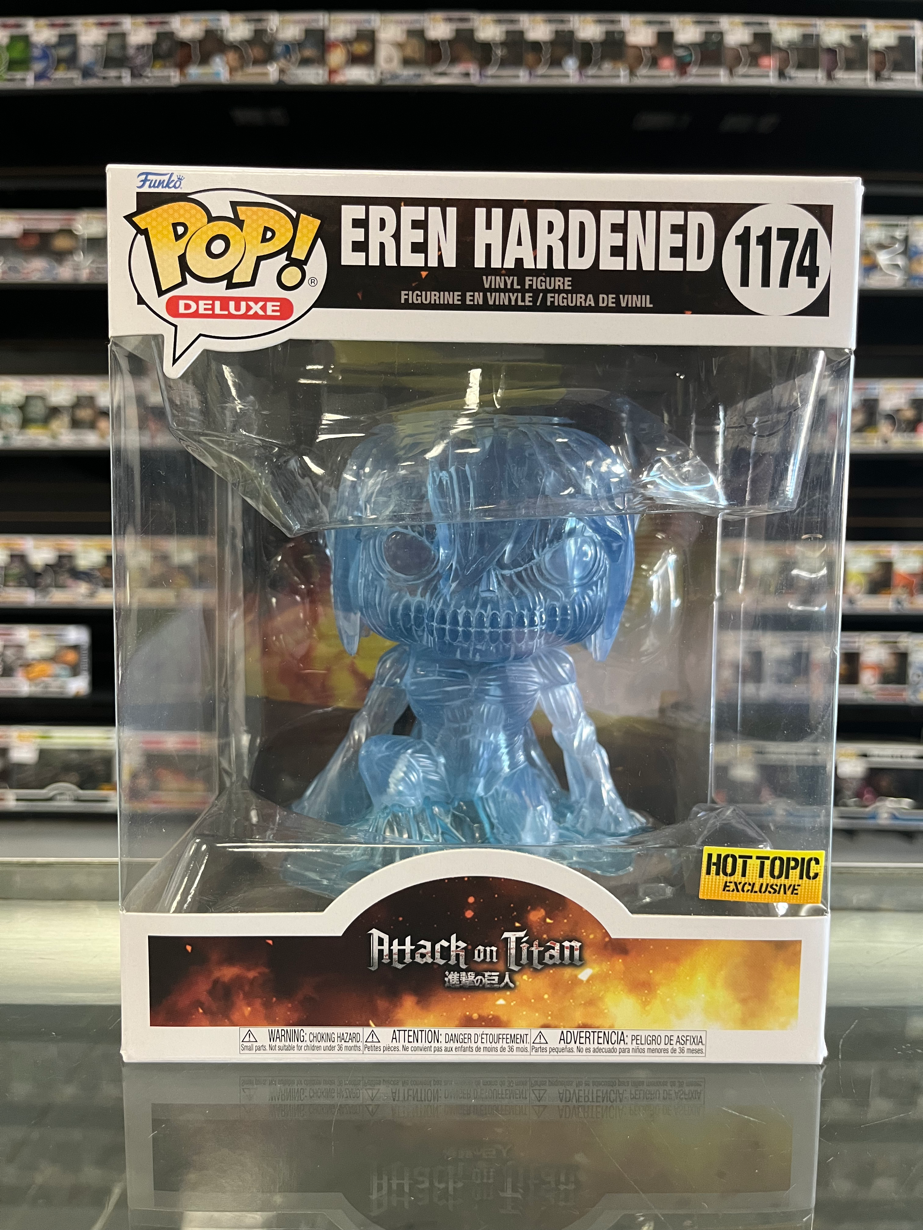 Eren Hardened 1174 Attack On Titan Funko Pop