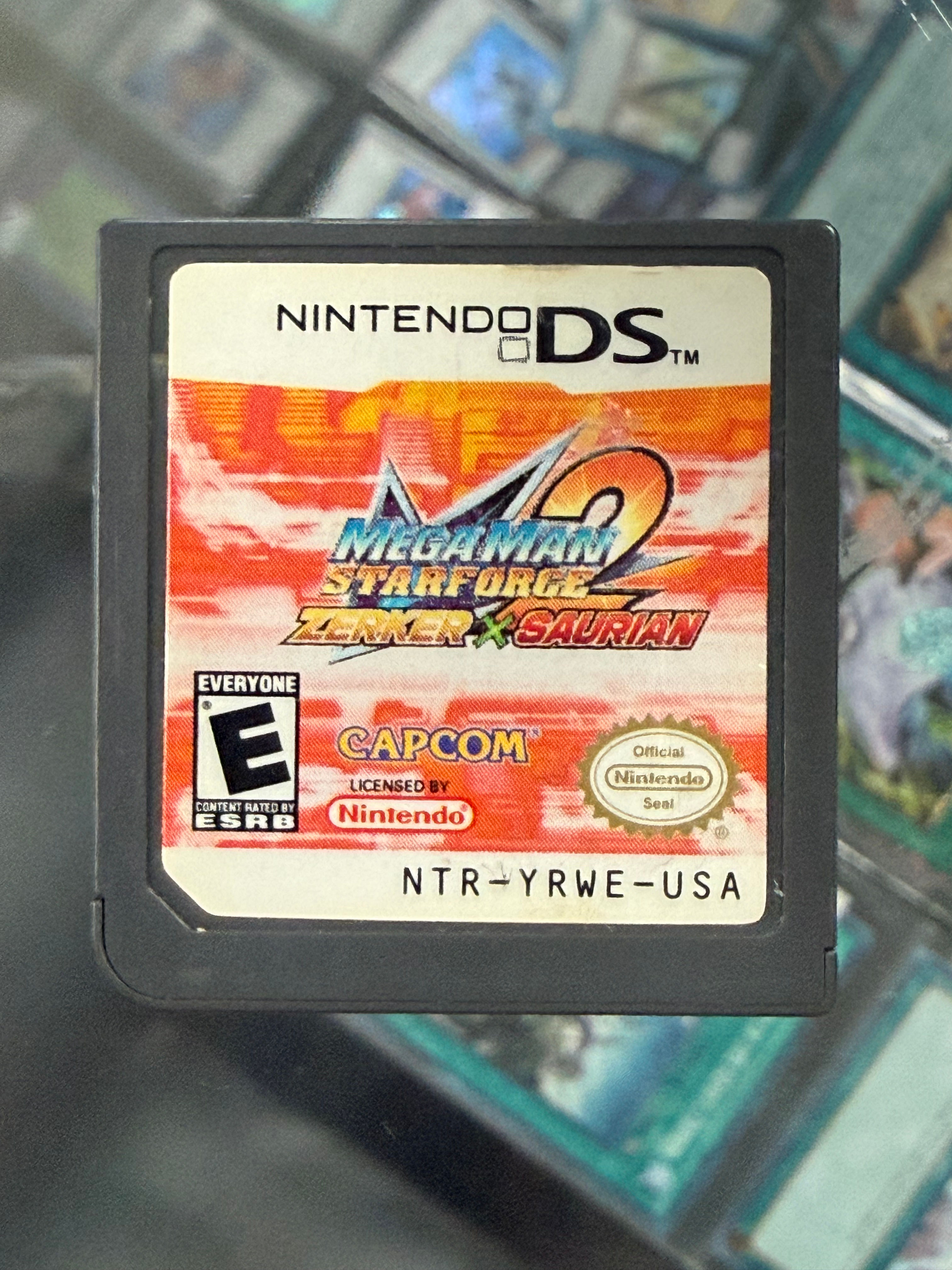 Megaman Starforce 2 Zerker x Saurian - Nintendo DS