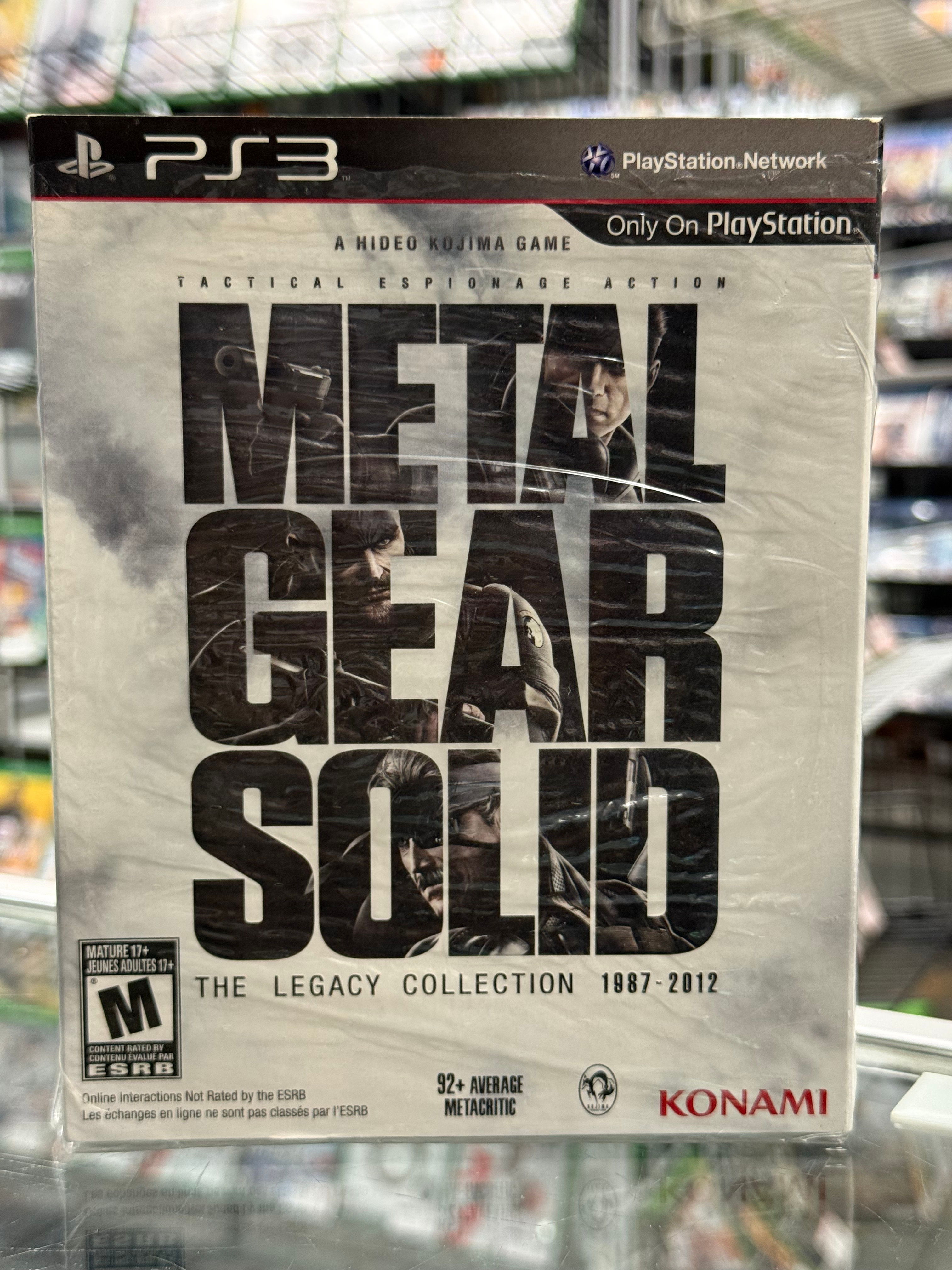 Metal Gear Solid The Legacy Collection - PS3