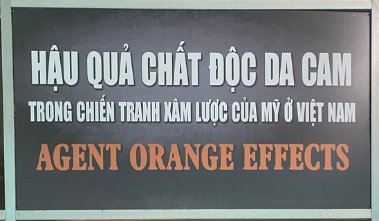 exhibit at the war remnants museum in ho chi minh city