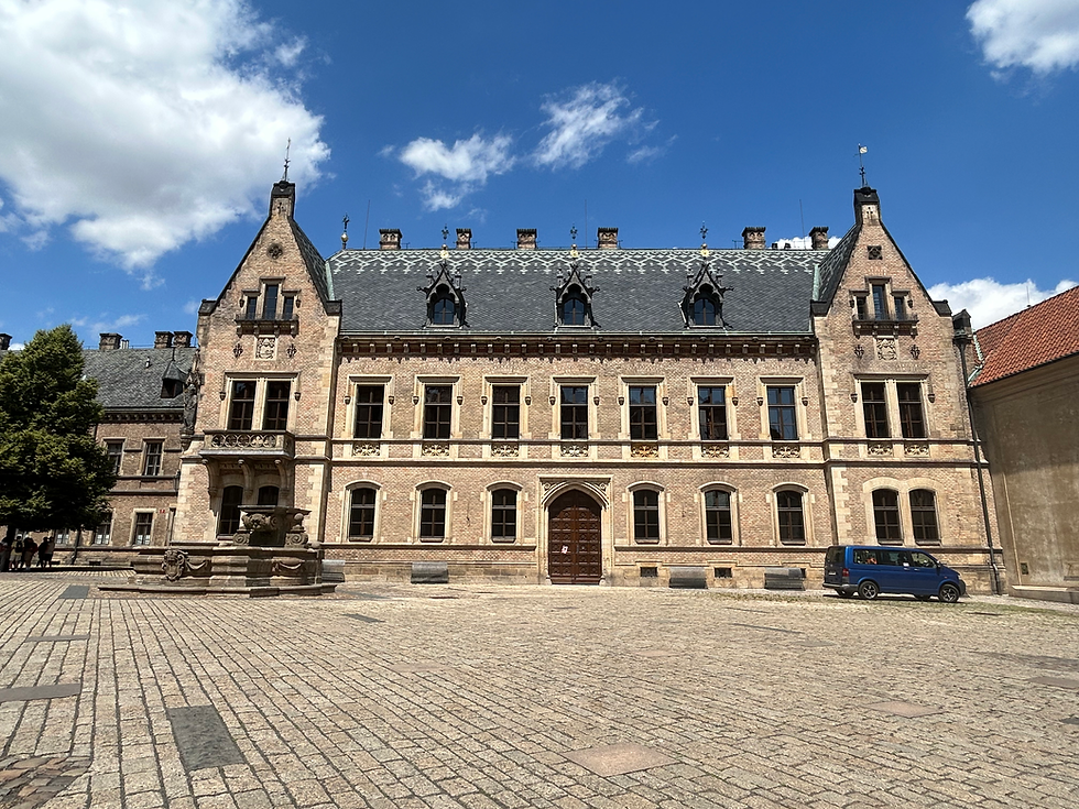 Inside Prague Castle