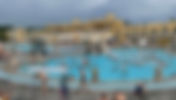 A day at Sźechenyi Thermal Baths, Budapest