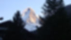 Stunning mountain peak of Matterhorn in in Switzerland
