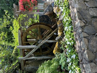 Colorful flower beds at Butchart Gardens Victoria BC