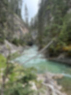 Bow River in Johnston Canyon