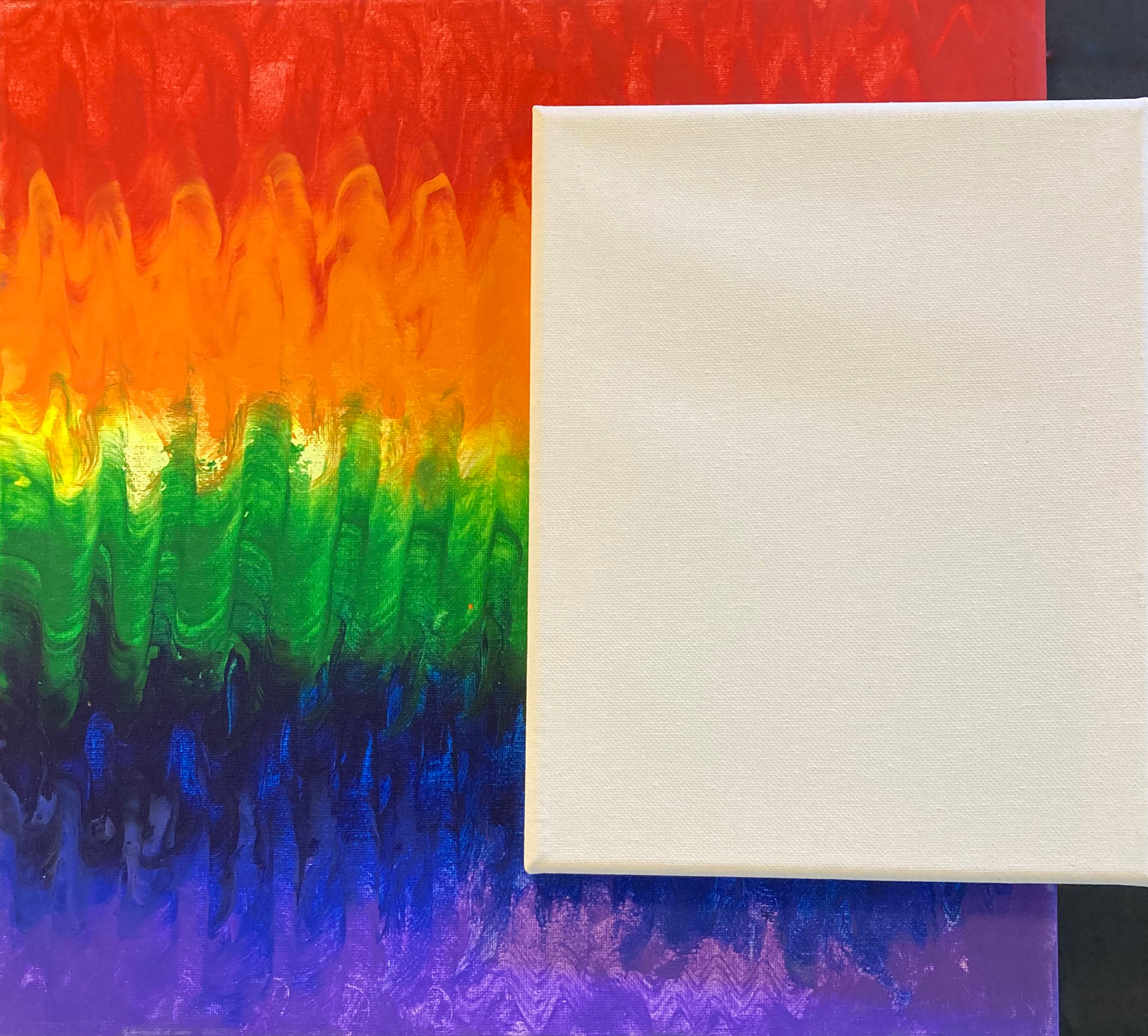 Open Color Flow 14" x 15"