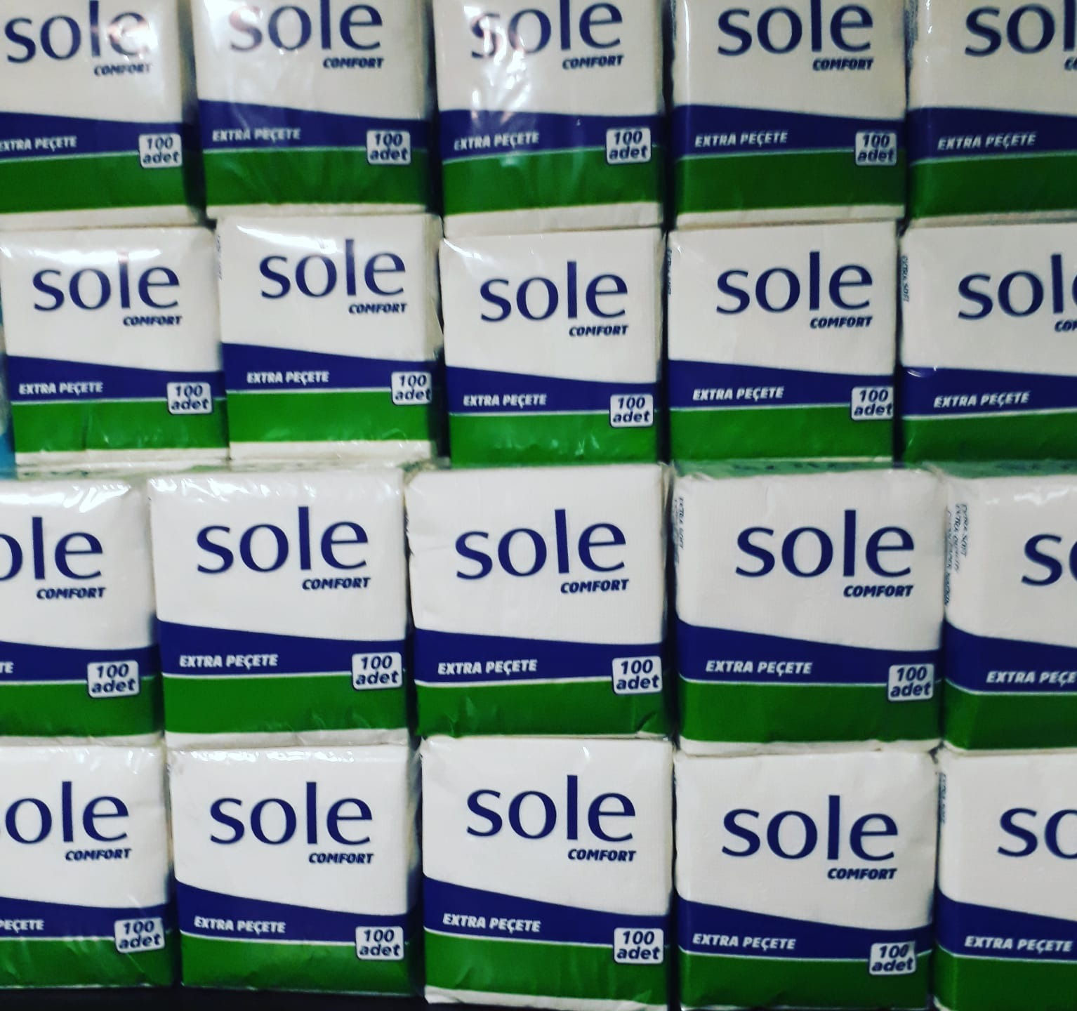 Sole Kare Peçete