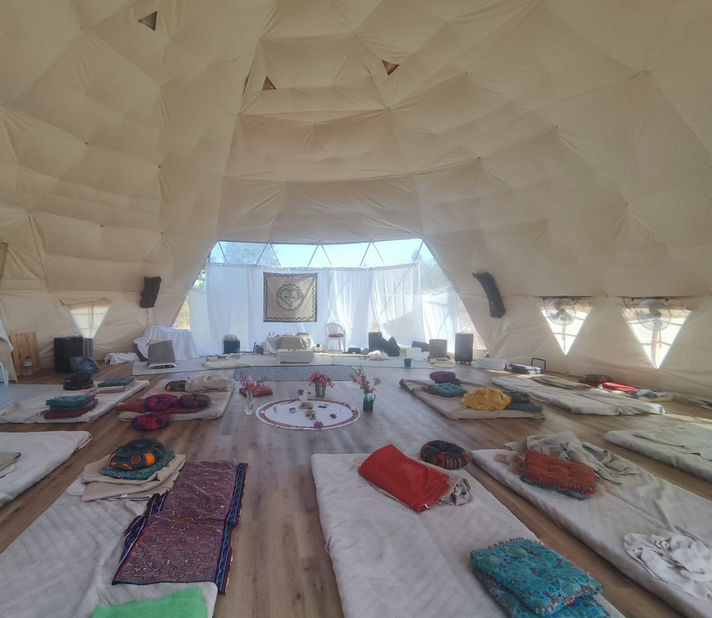 dome geodésico para eventos