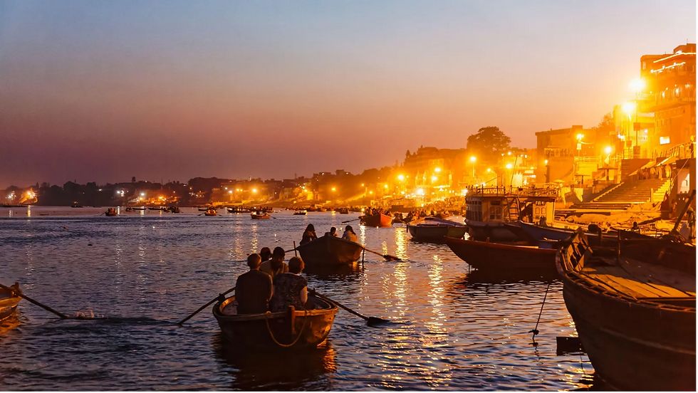 Night time at Varanasi