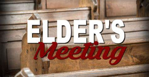 Elder's Meeting
