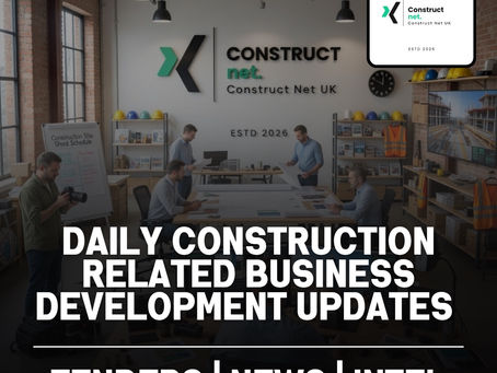 Framework Award: Major UK Construction Framework Launches with Nationwide Contractor Appointments
