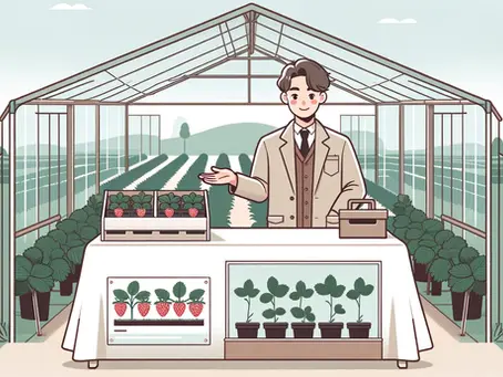 いちご苗の販売を開始します!