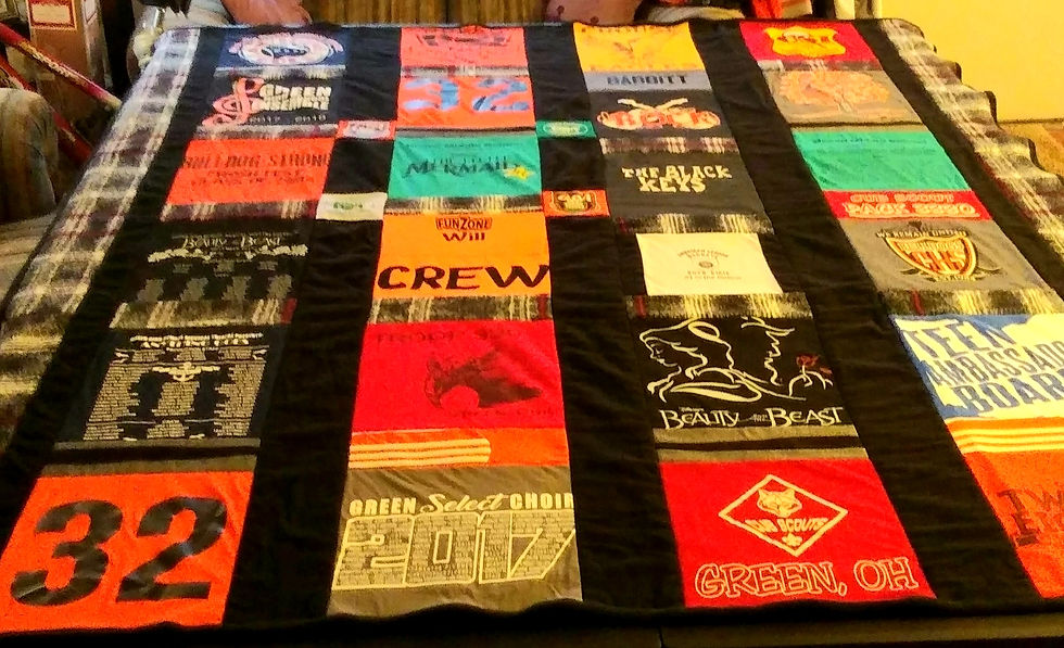 Thumbnail: Twin T-Shirt Memory Quilt