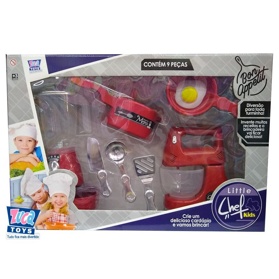 Miniatura: brinquedo mini chef kids little