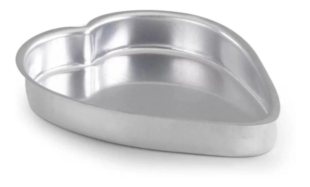 Forma de Assadeira Coração N°3 Alumínio