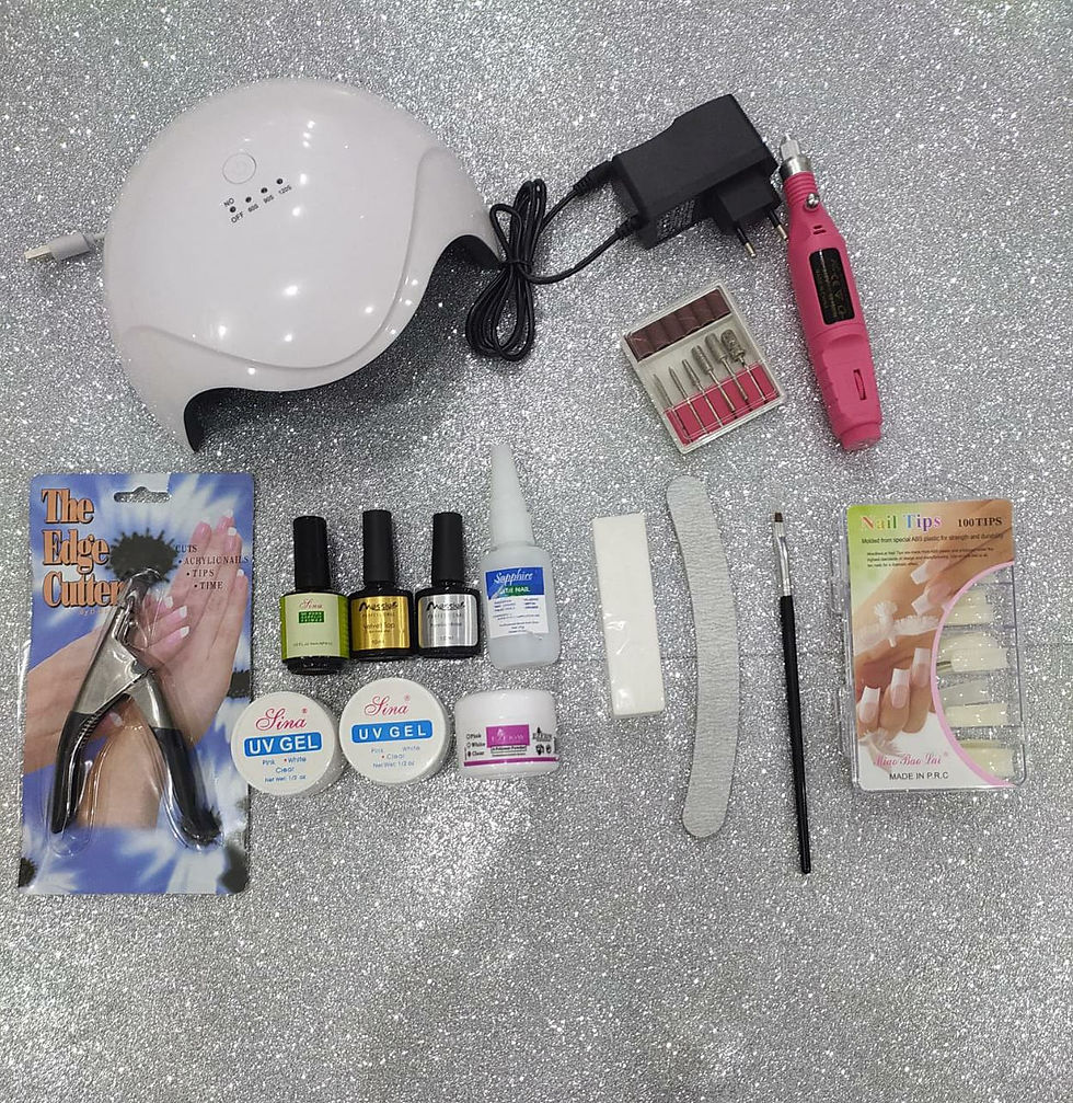 Miniatura: kit 1 unhas em /gel acrygel