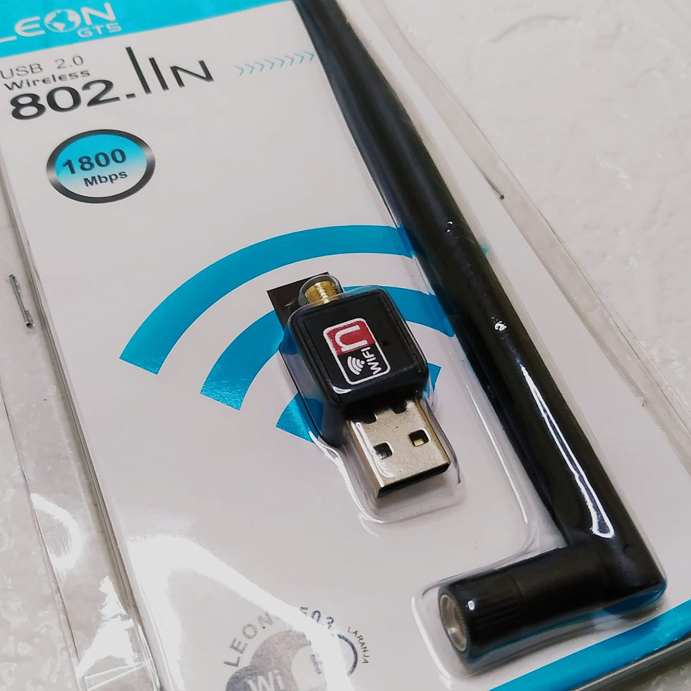 Miniatura: Antena Wireless Usb 2.0 802.lln Leon-1503 1800mbps