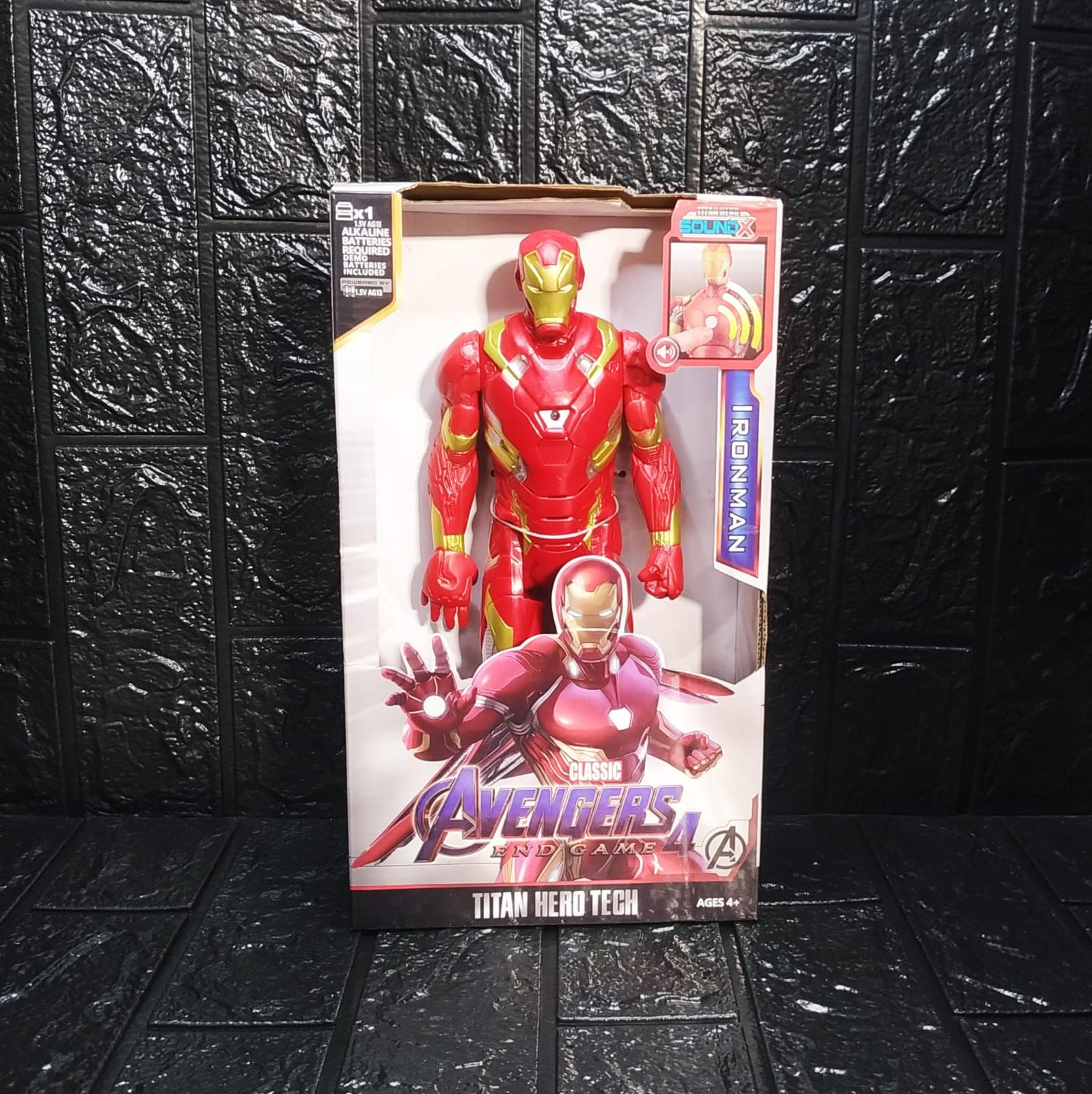 Bonecos Homem De Ferro Grandes Herais Avengers Vingadores BR1001