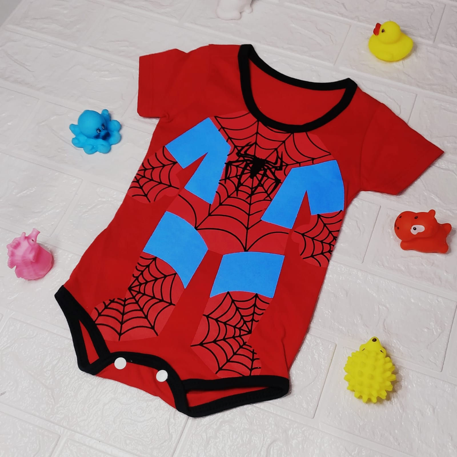 Body Baby Heroes Homem Aranha