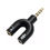Miniatura: Adaptador De Fone Splitter P2/P3 Knup