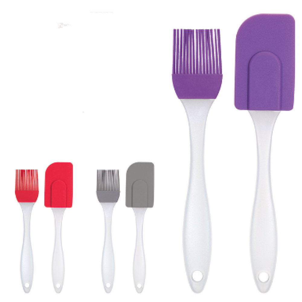 Pincel E Espatula Silicone Pd-01 Facilite