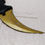 Miniatura: Canivete Karambit Slk-D30  Luatek 19CM  Dourado