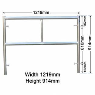 Ladder End Frame
