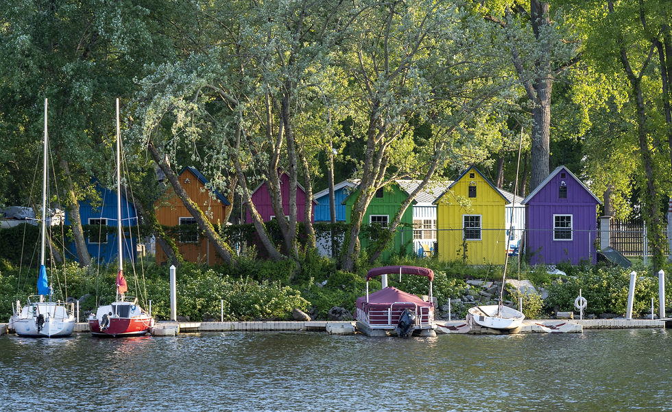 Boats on Lk Erie