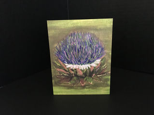 Bonnie Thistle - Original Notecard Stationery from Debora Sanders
