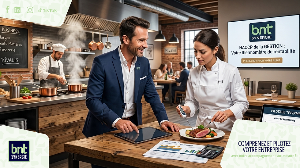 Dirigeants de TPE/PME : Gérez-vous votre rentabilité comme une cuisine de chef ?