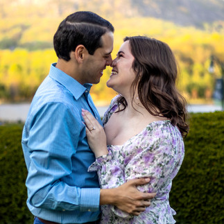 Proposal photography in Lake Lure, Western NC