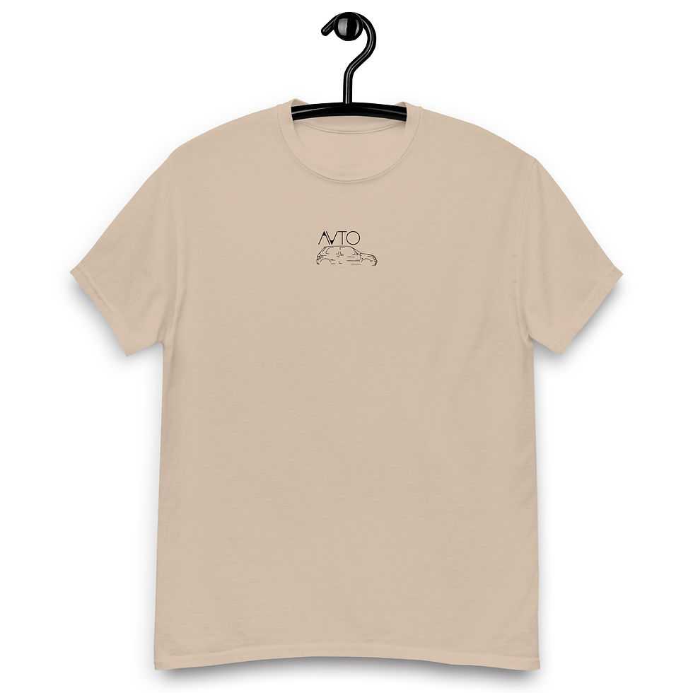 Miniature : Tshirt renault clio williams noir et marron clair vue de face