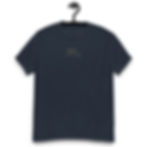 Tshirt renault clio williams bleu foncé et doré vue de face