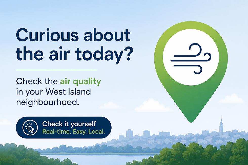 How Clean Is the Air You’re Breathing? West Islanders Can Now Check in Real Time