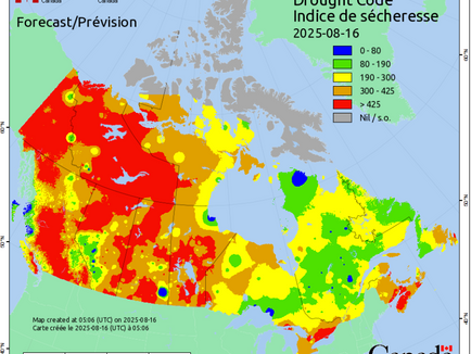 DROUGHT CODE UPDATE – NOUVELLES SUR LE CODE DE SÉCHERESSE
