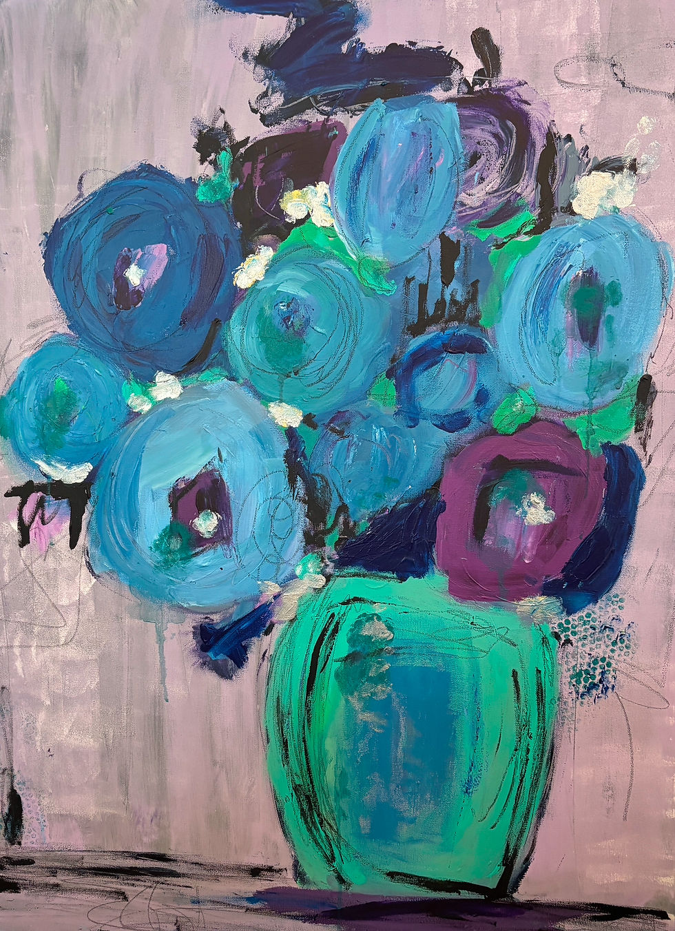 Little Boy Blue 30 x 40
