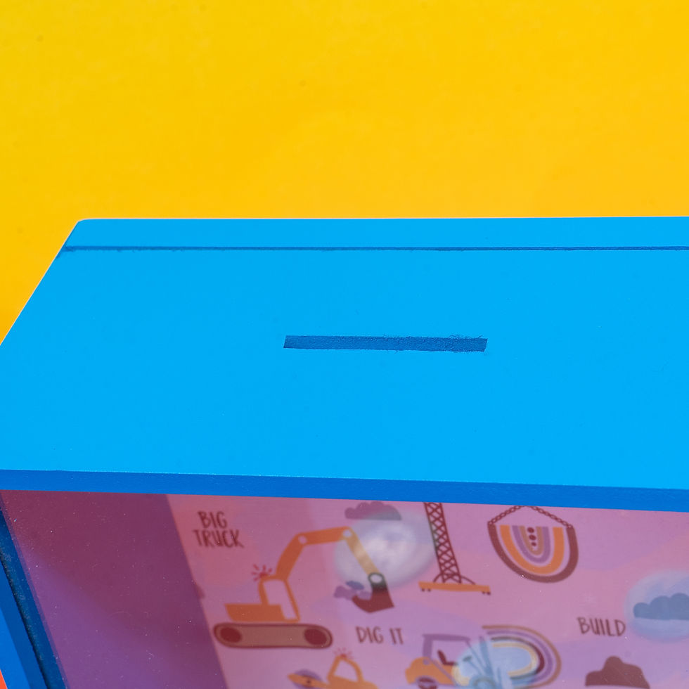 Thumbnail: SHADOW BOX PIGGY BANK