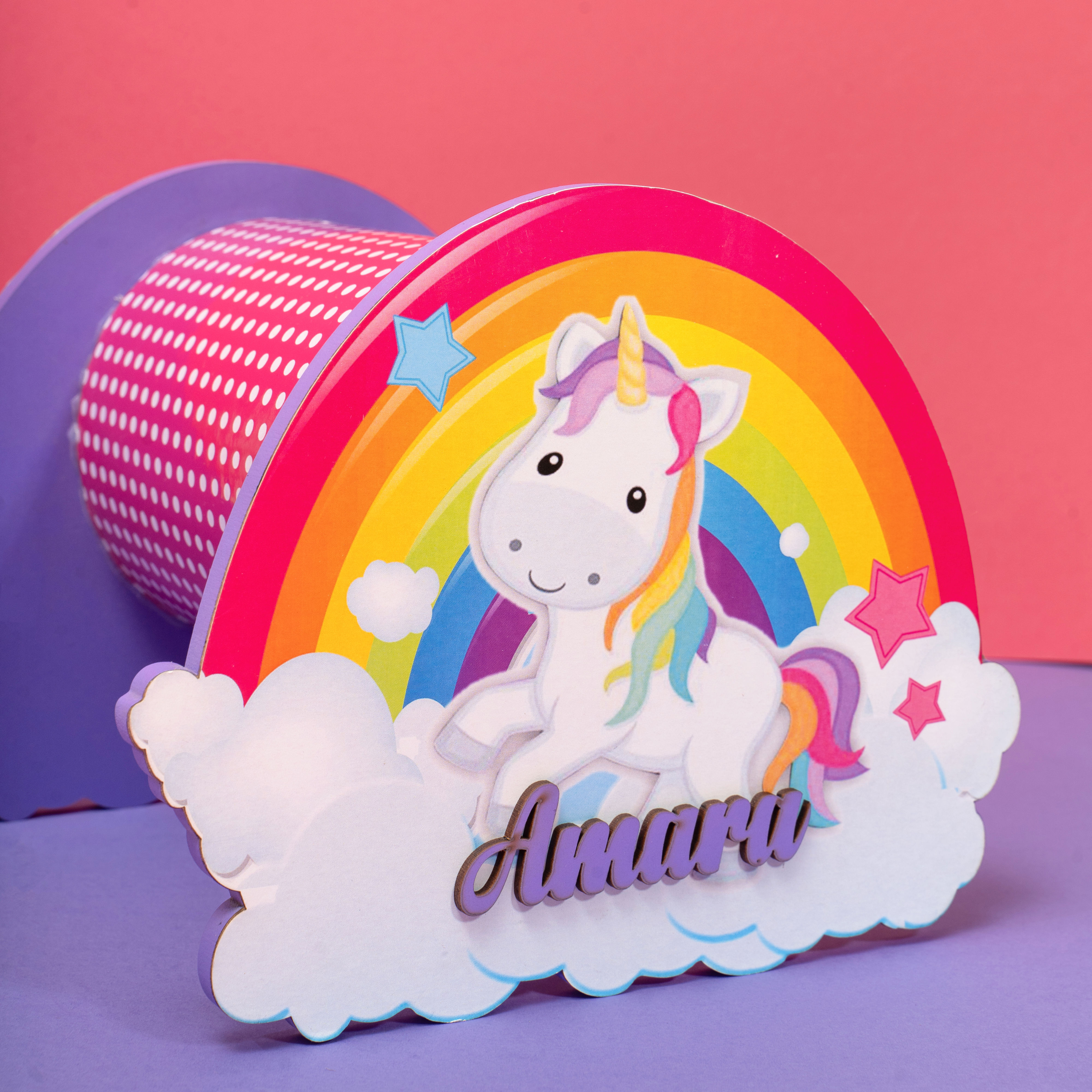 HAIRBAND HOLDER-UNICORN