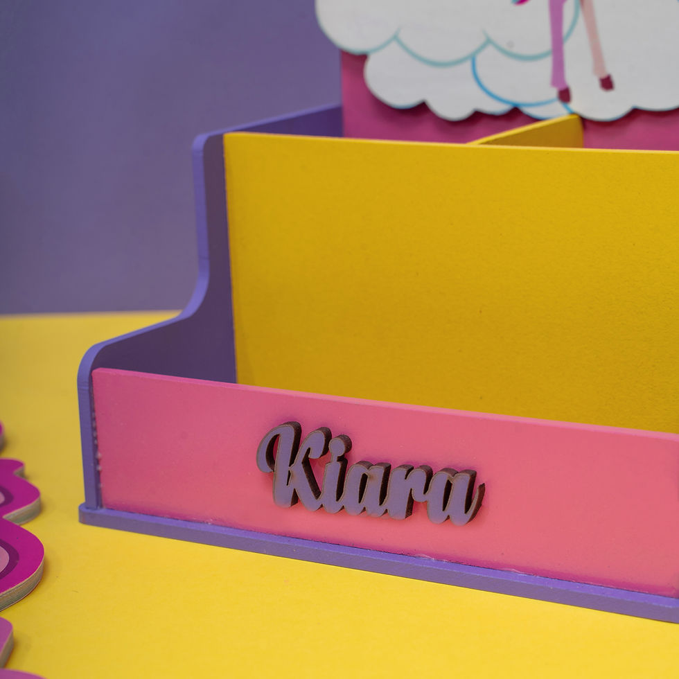 Thumbnail: 2 SLOT STATIONERY HOLDER - UNICORN