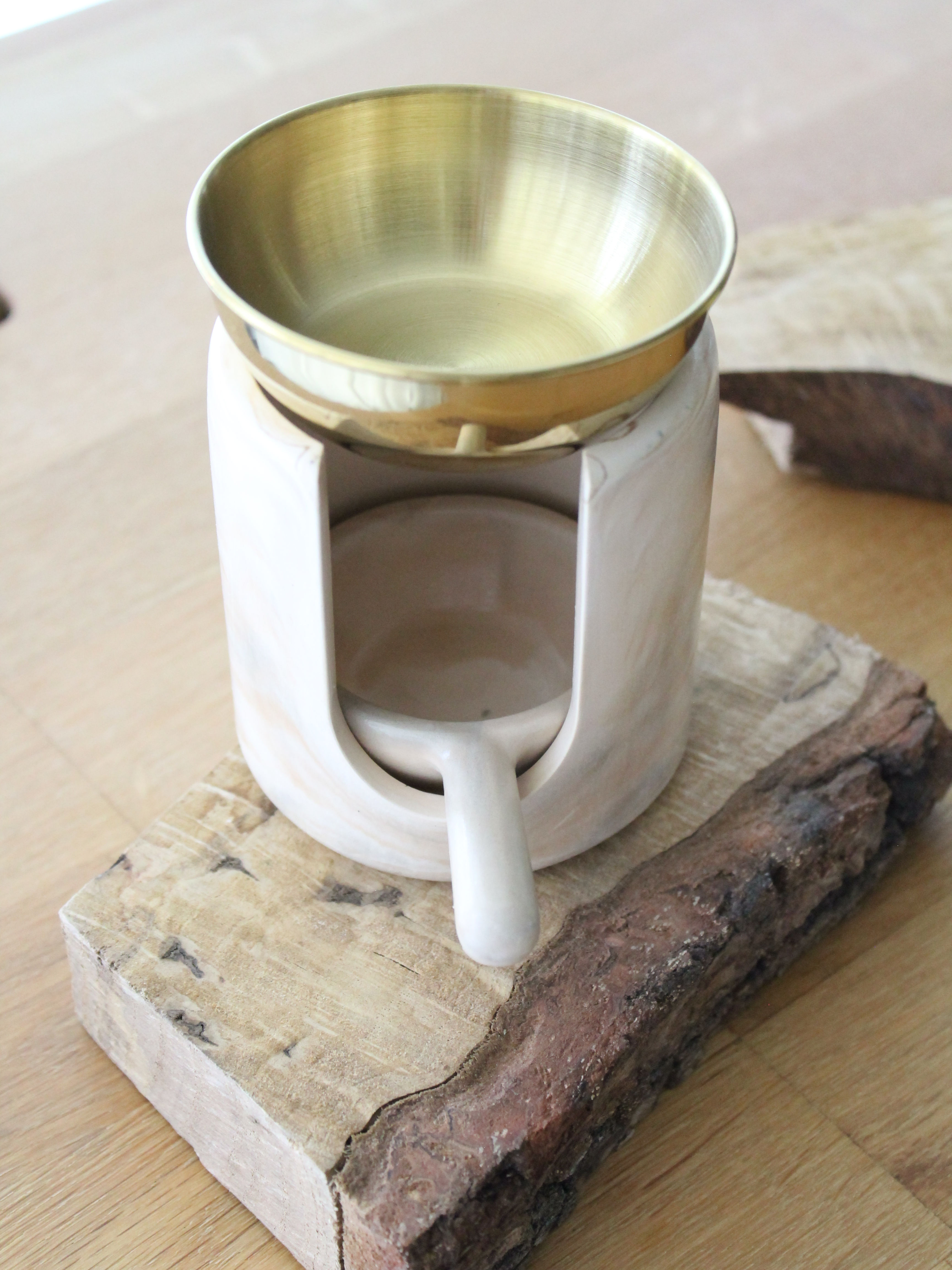 Bruciatore Beige Marmorizzato