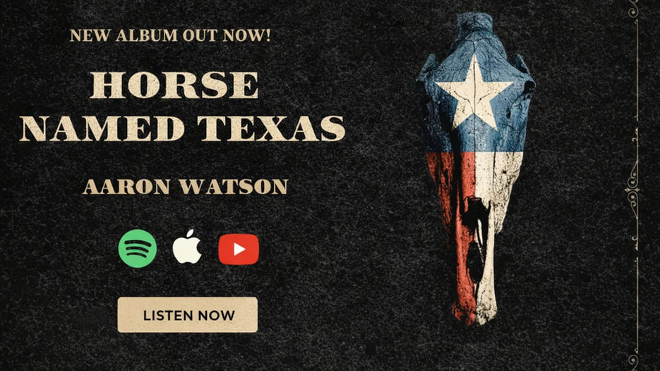 New Release: Aaron Watson Drops "Horse Named Texas"