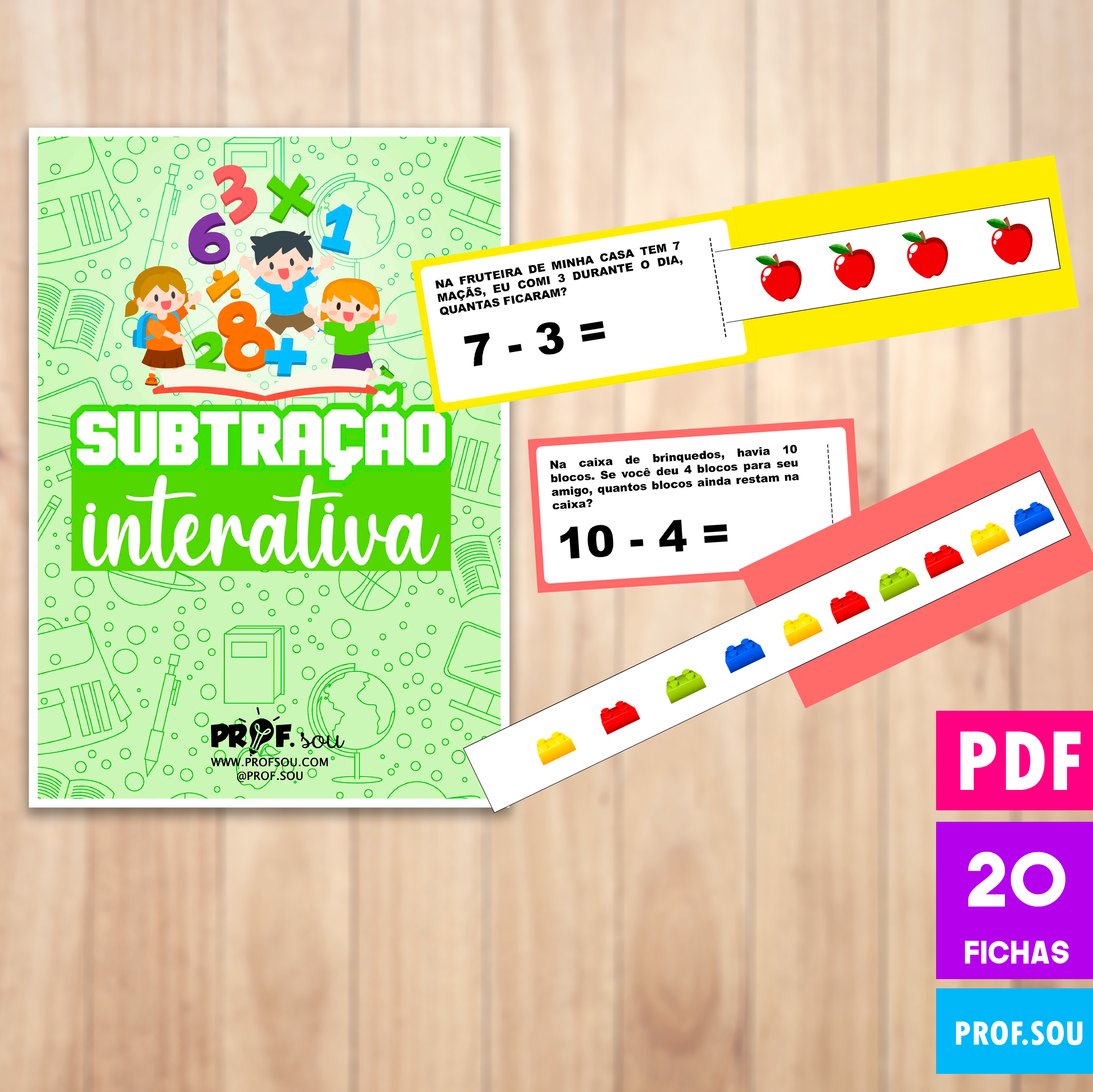 SUBTRAÇÃO INTERATIVA