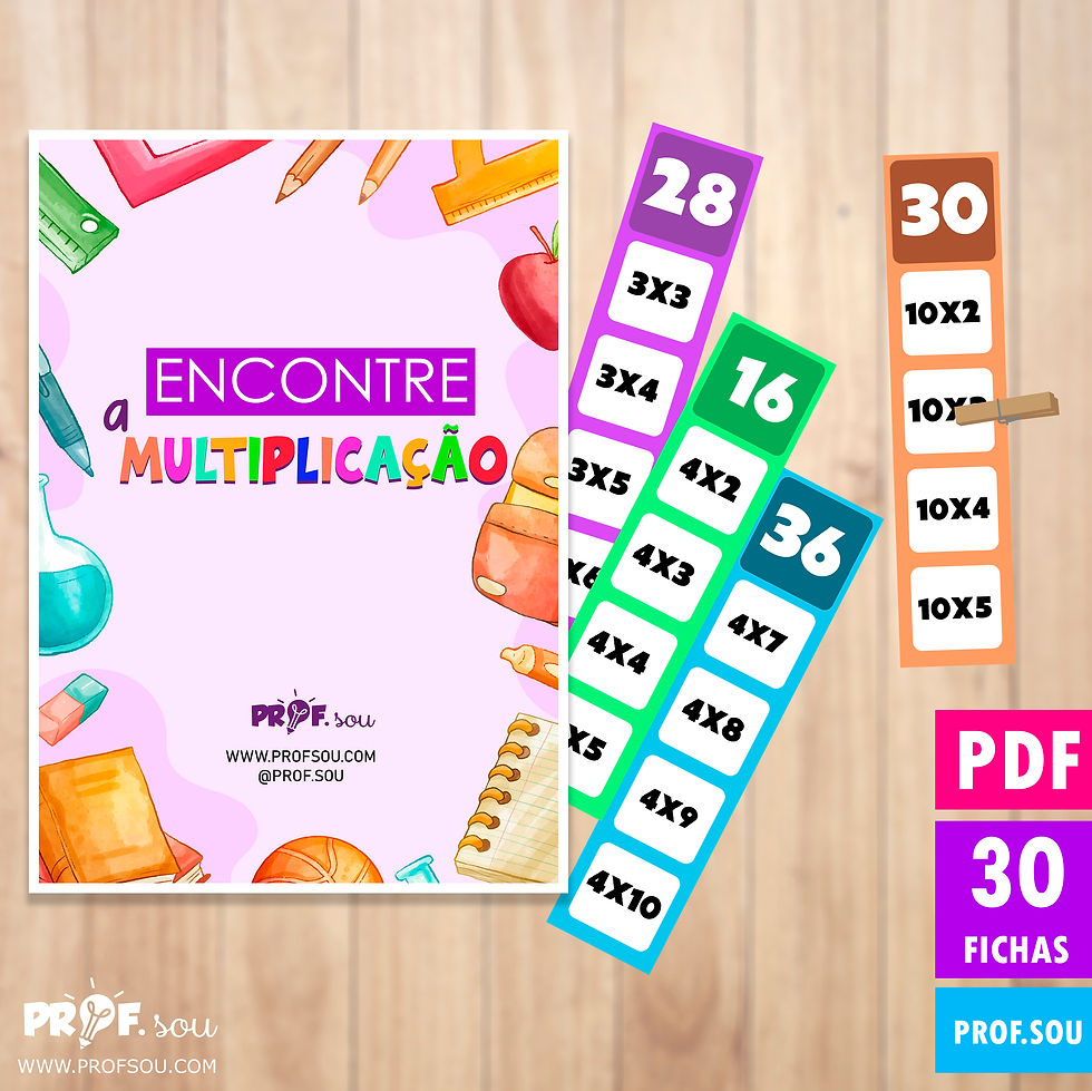 ENCONTRE A MULTIPLICAÇÃO