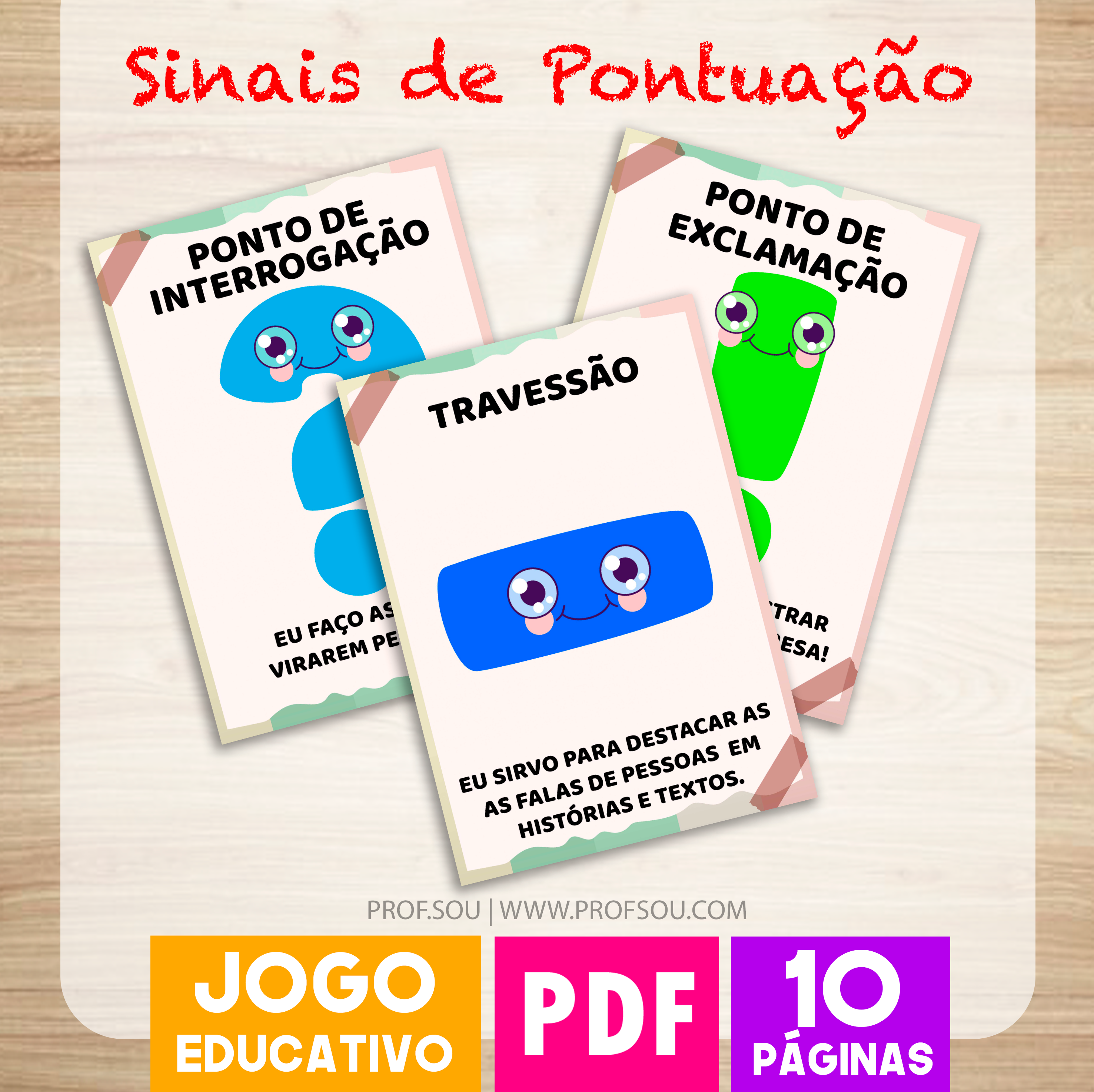 CARTAZ SINAIS DE PONTUAÇÃO