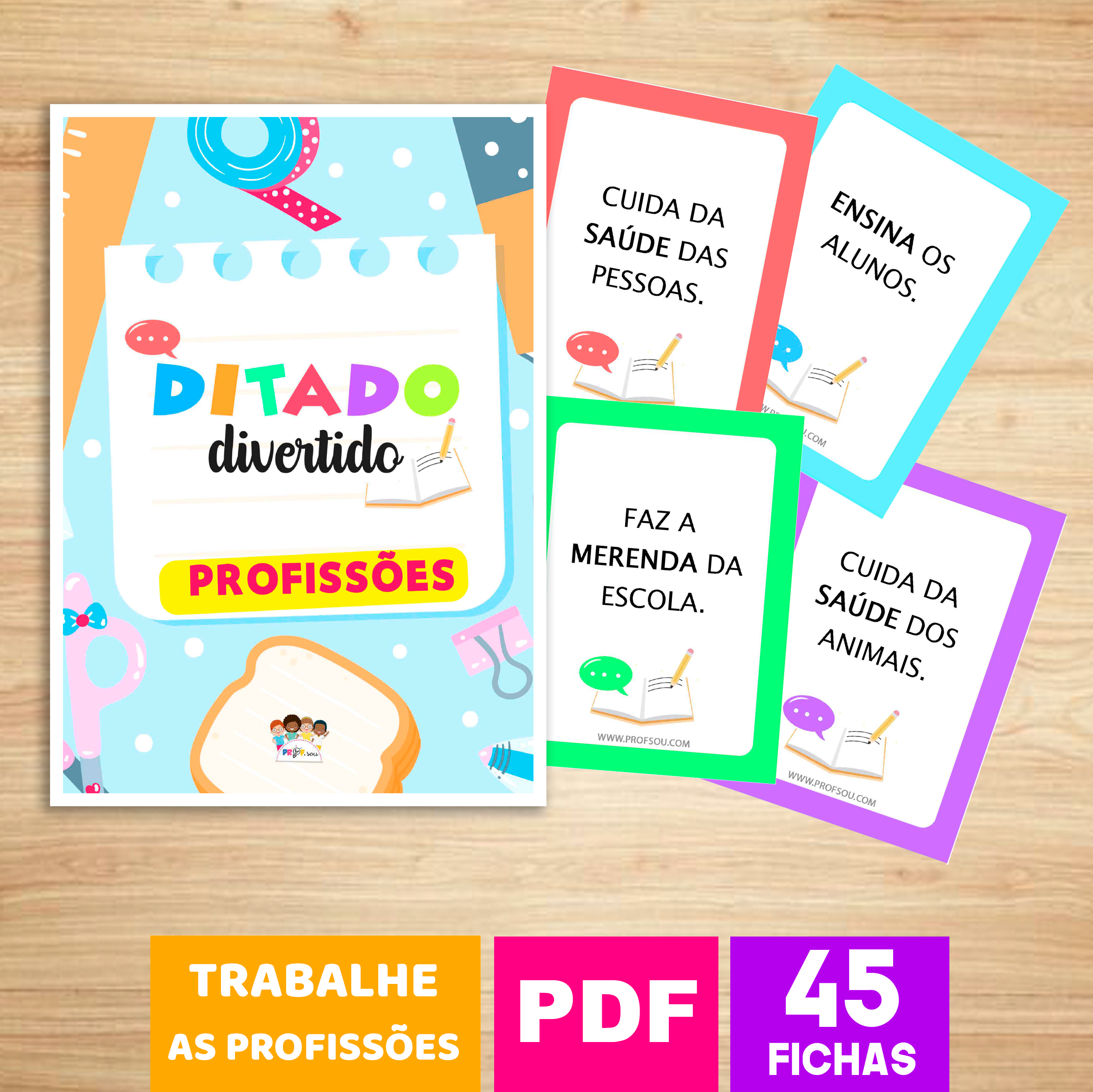 DITADO DIVERTIDO - PROFISSÕES