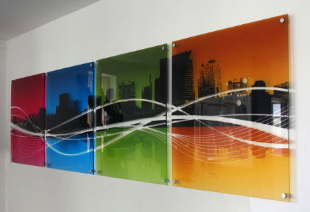 הדפסה על זכוכית