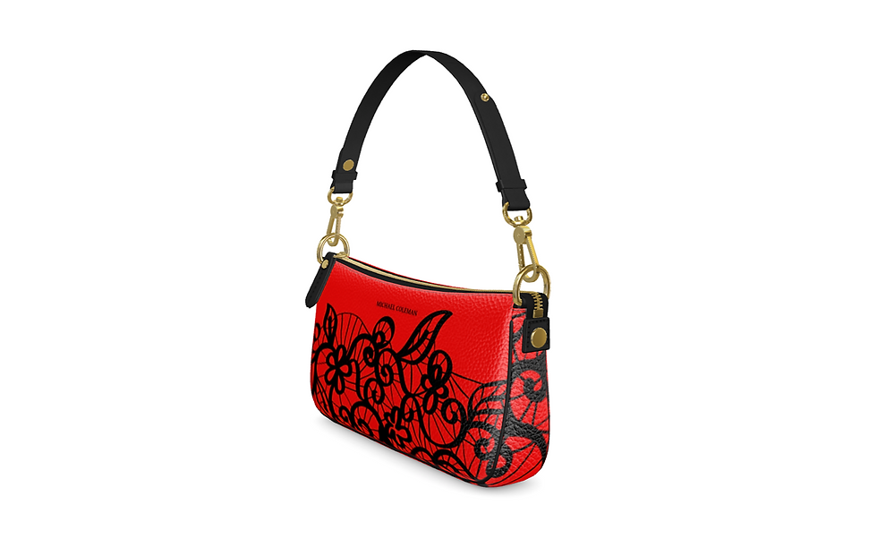Thumbnail: Michael Coleman MC Premium Baguette Bag Red