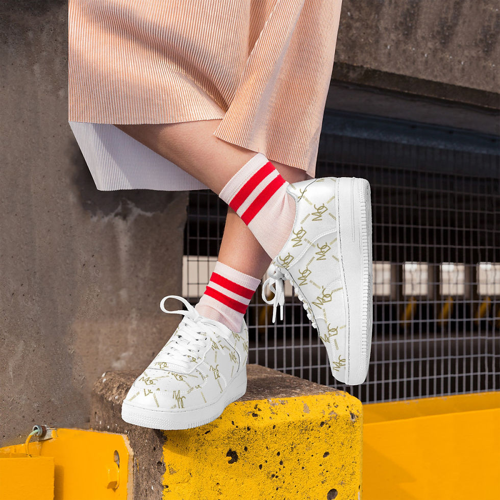 Thumbnail: MDC Designer Sneakers White LTSL