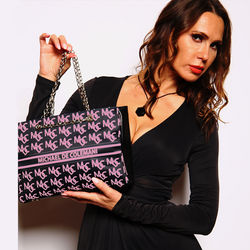 MDC MONOGRAM BLACK AND PINK