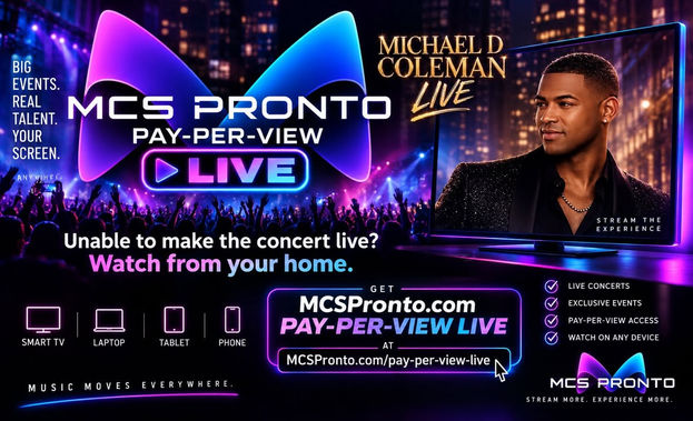 MICHAEL D. COLEMAN LIVE IN CONCERT - SEPT. 29TH IN LOS ANGELES
